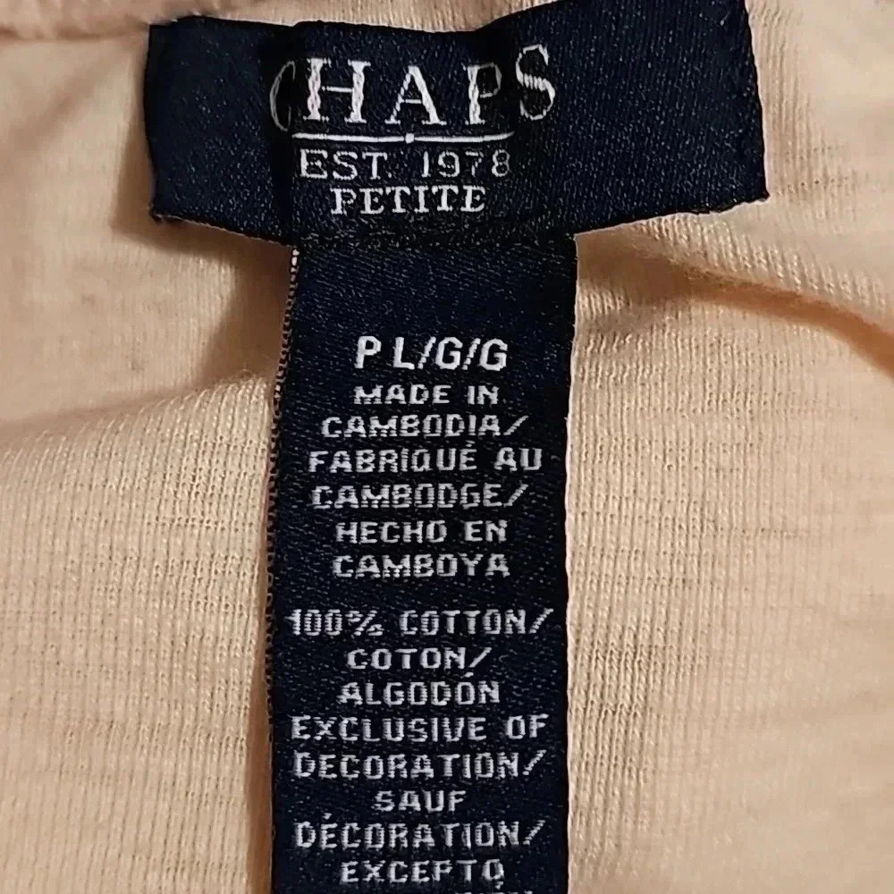 Chaps Blouse PL - Picture 4 of 4